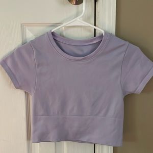Aerie offline crop tee